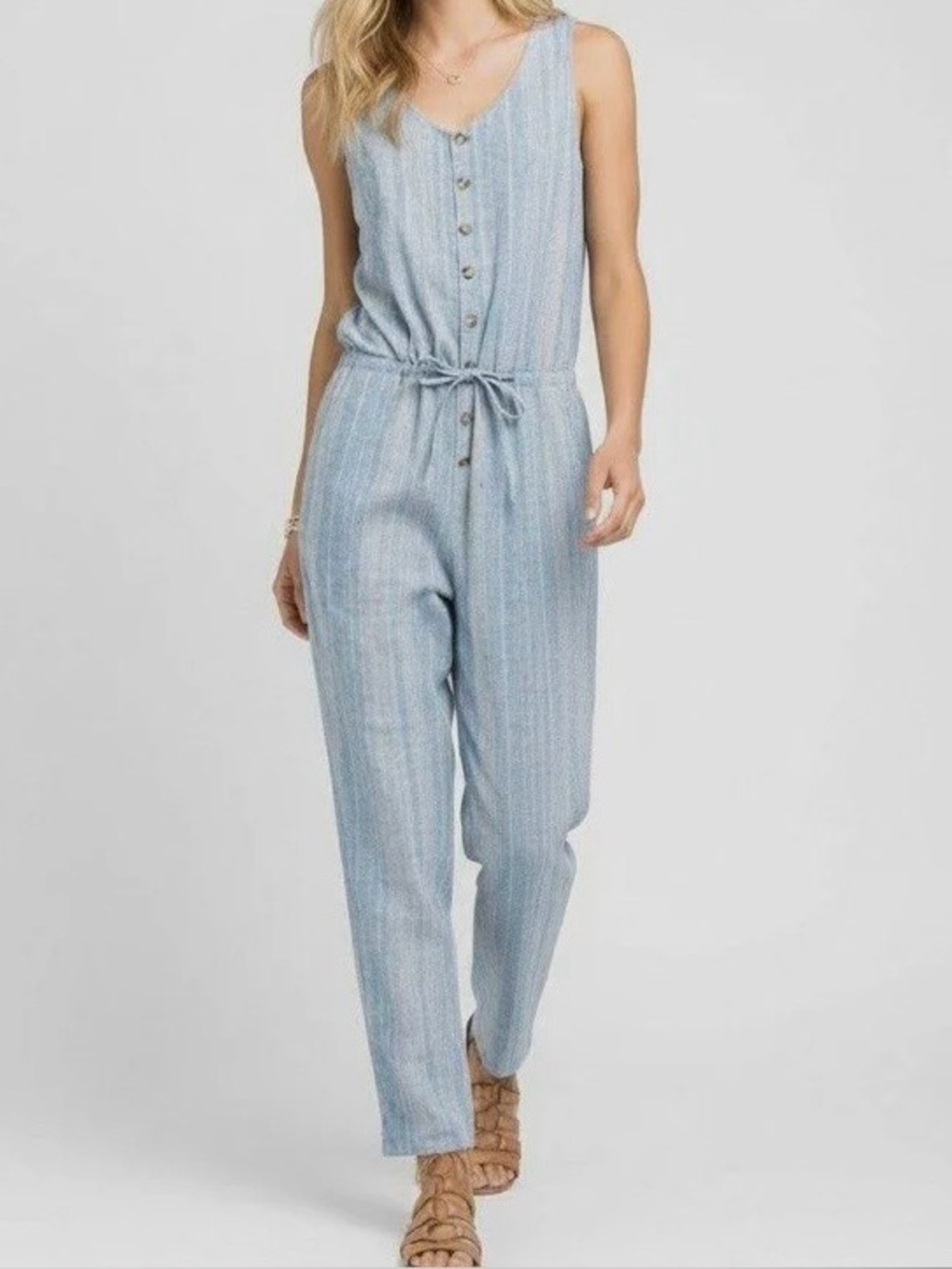 PRANA Waferers Organic Romper Sz. L NWT